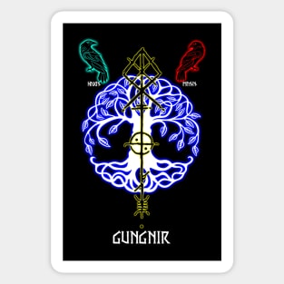 Gungnir odin spear Sticker